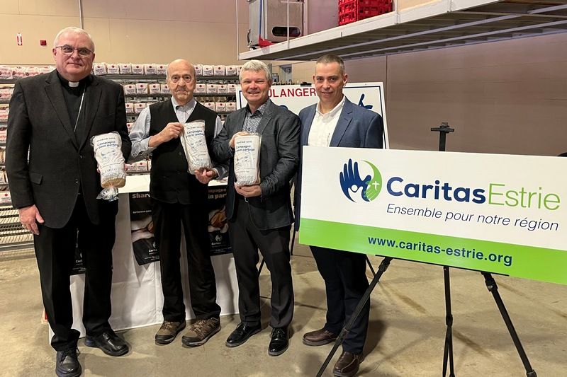 Caritas Estrie lance sa 61e Campagne du Pain partagé